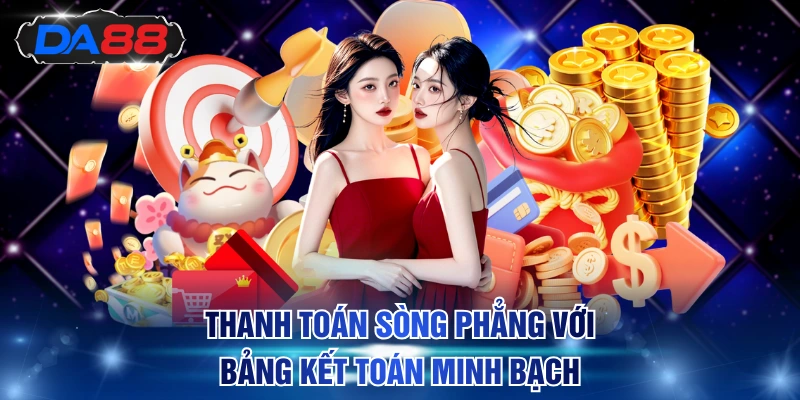 Thanh toán sòng phẳng với bảng kết toán minh bạch